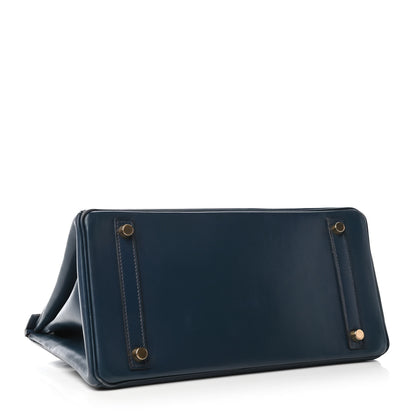 Hermes Box Birkin 30 Bleu Thalassa 4 of 16