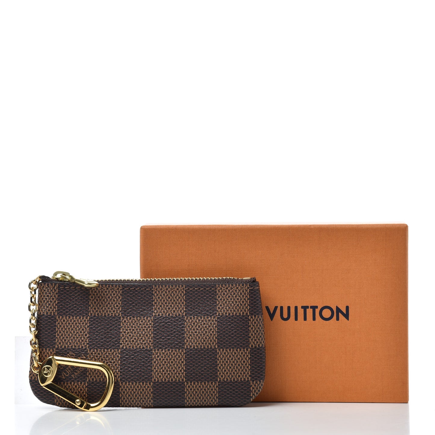 Damier Ebene Key Pouch