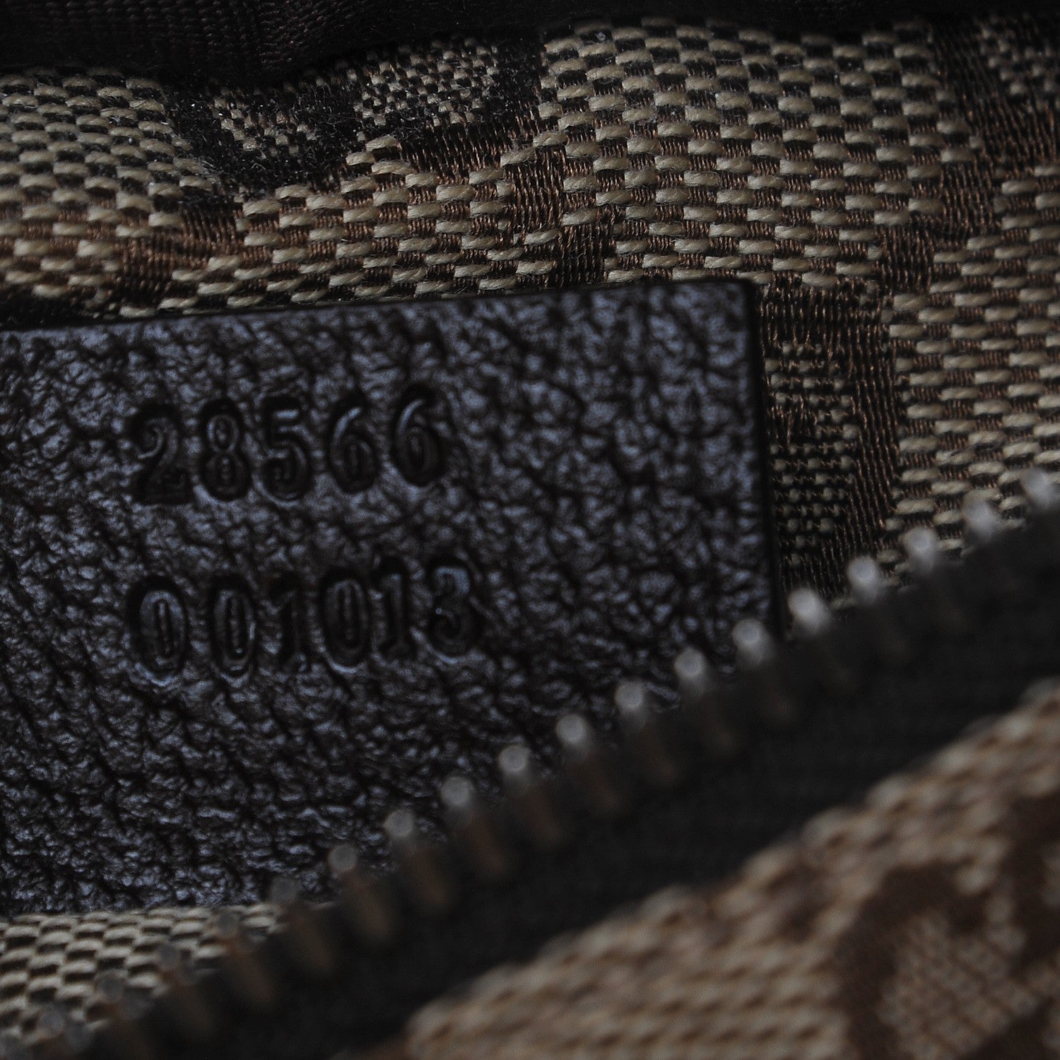 Gucci GG Monogram Double Pocket Belt Bag Dark Brown 7 of 7