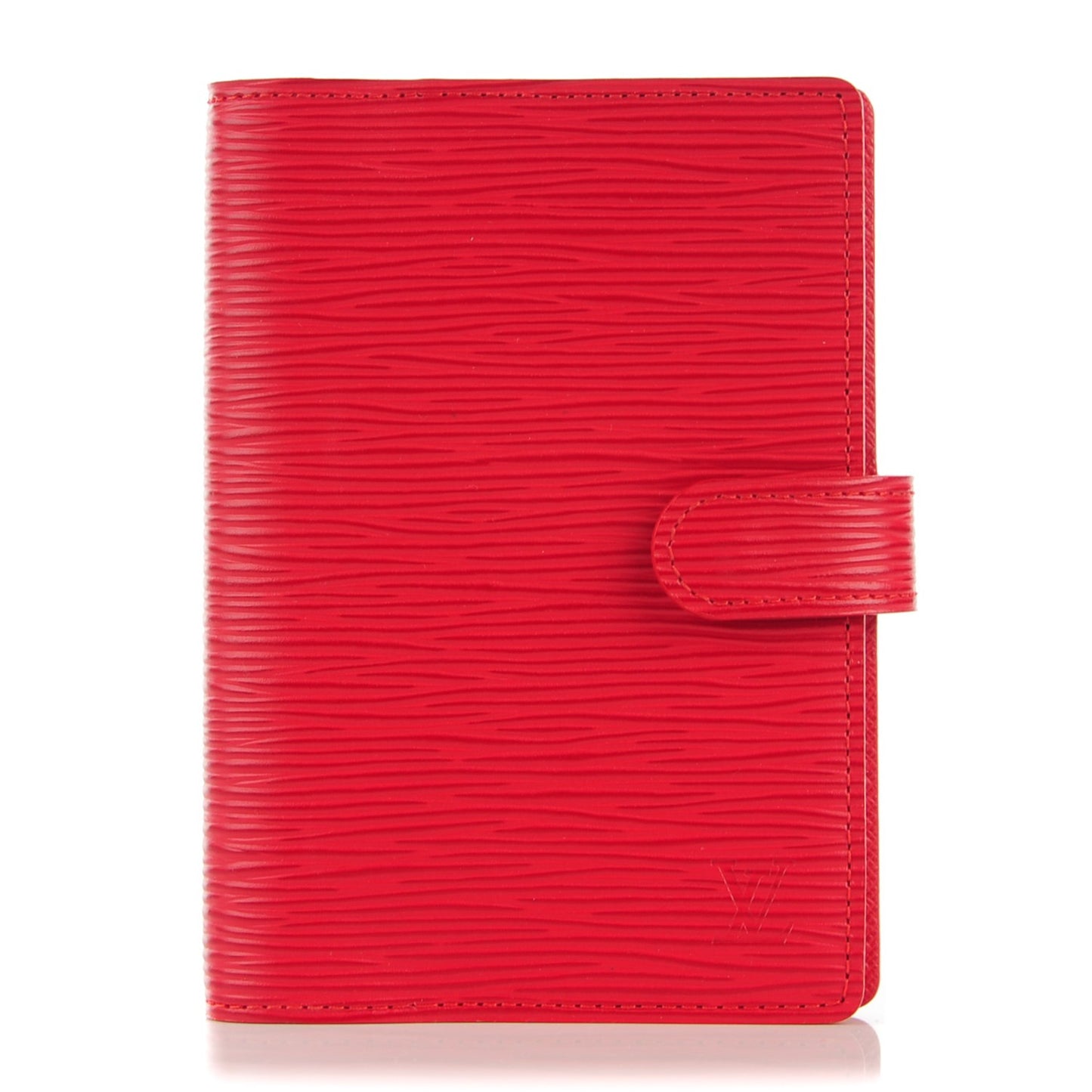 Epi Small Ring Agenda Cover Rouge