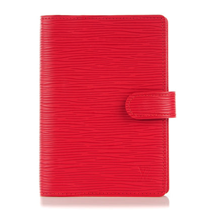 Louis Vuitton Epi Small Ring Agenda Cover Rouge 1 of 7
