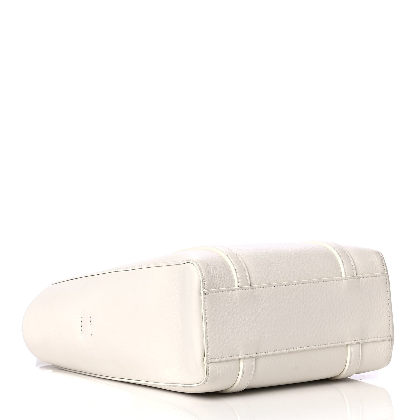 Smooth Calfskin Double Sided XXS Everyday Tote White Light Black