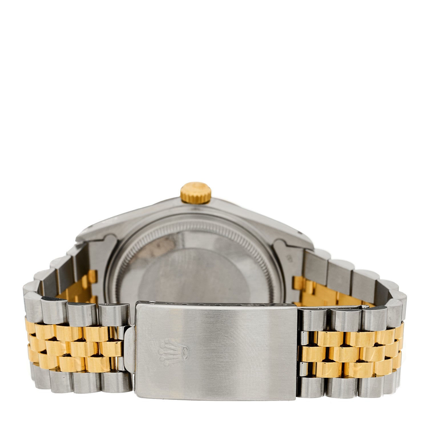 Rolex Stainless Steel 18K Yellow Gold 36mm Oyster Perpetual Datejust Watch Champagne 16013 3 of 4