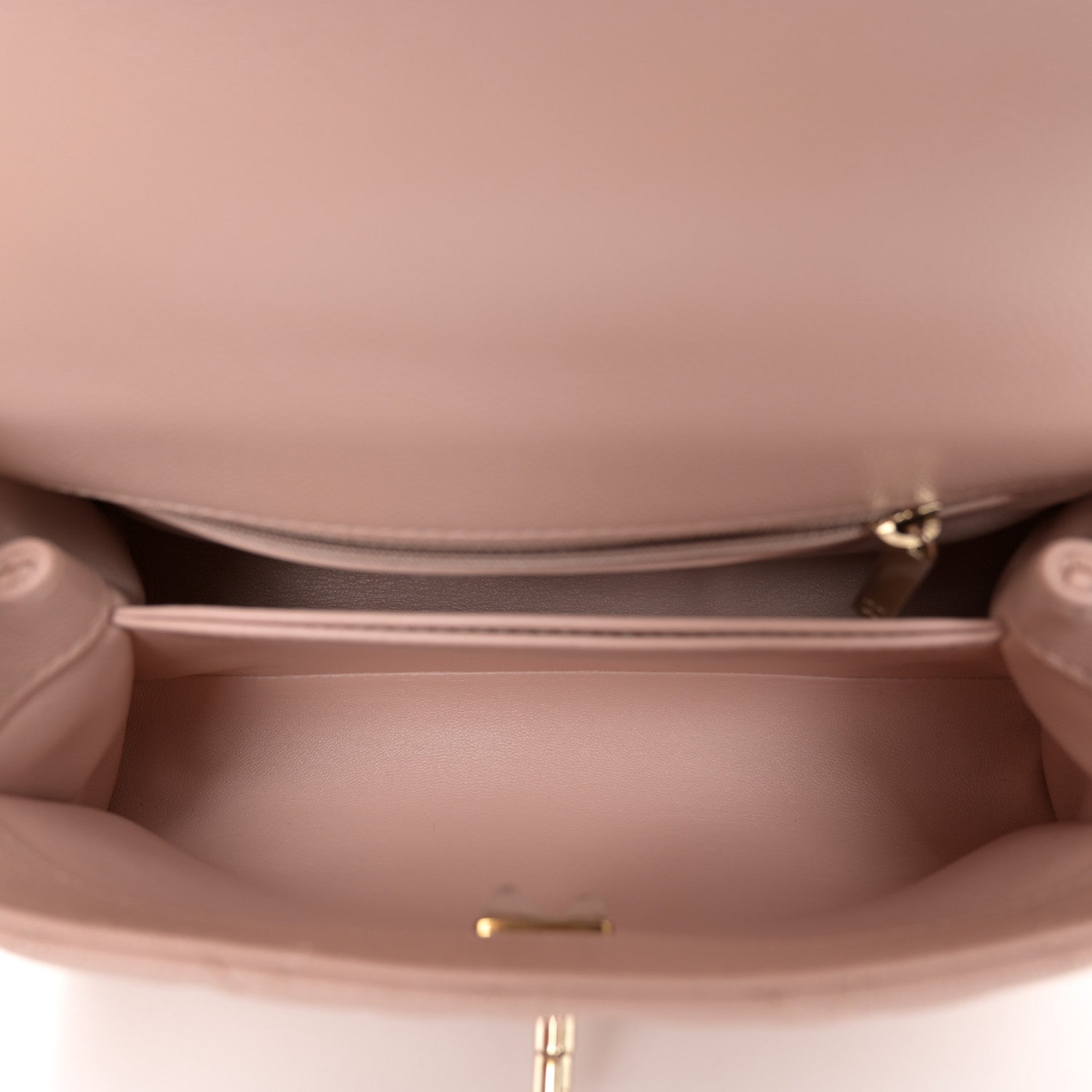 Chanel Caviar Quilted Mini Coco Handle Flap Light Pink 5 of 11