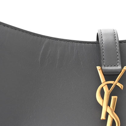 Saint Laurent Smooth Calfskin Le 5 A 7 Hobo Storm 12 of 15
