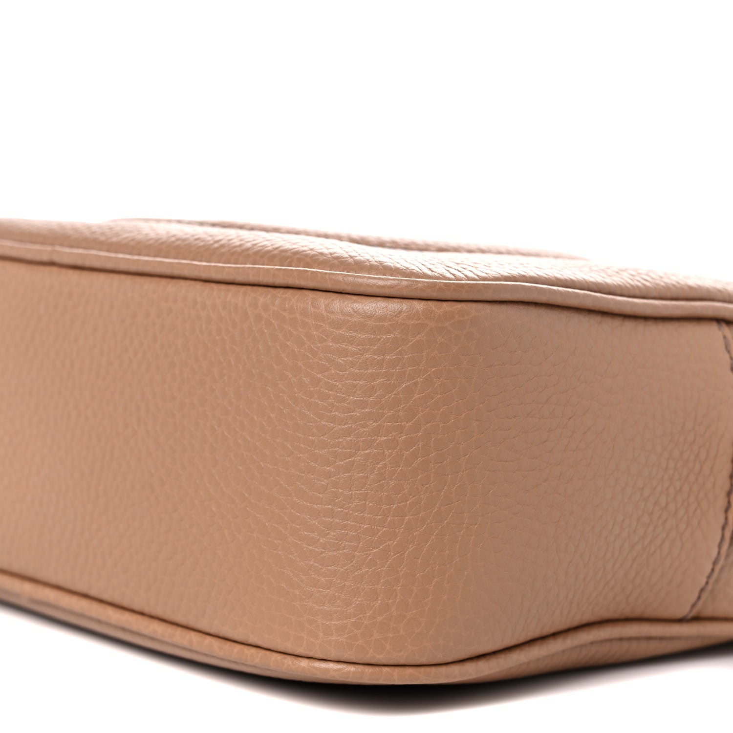 Gucci Pebbled Calfskin Small Soho Disco Bag Camelia 9 of 9