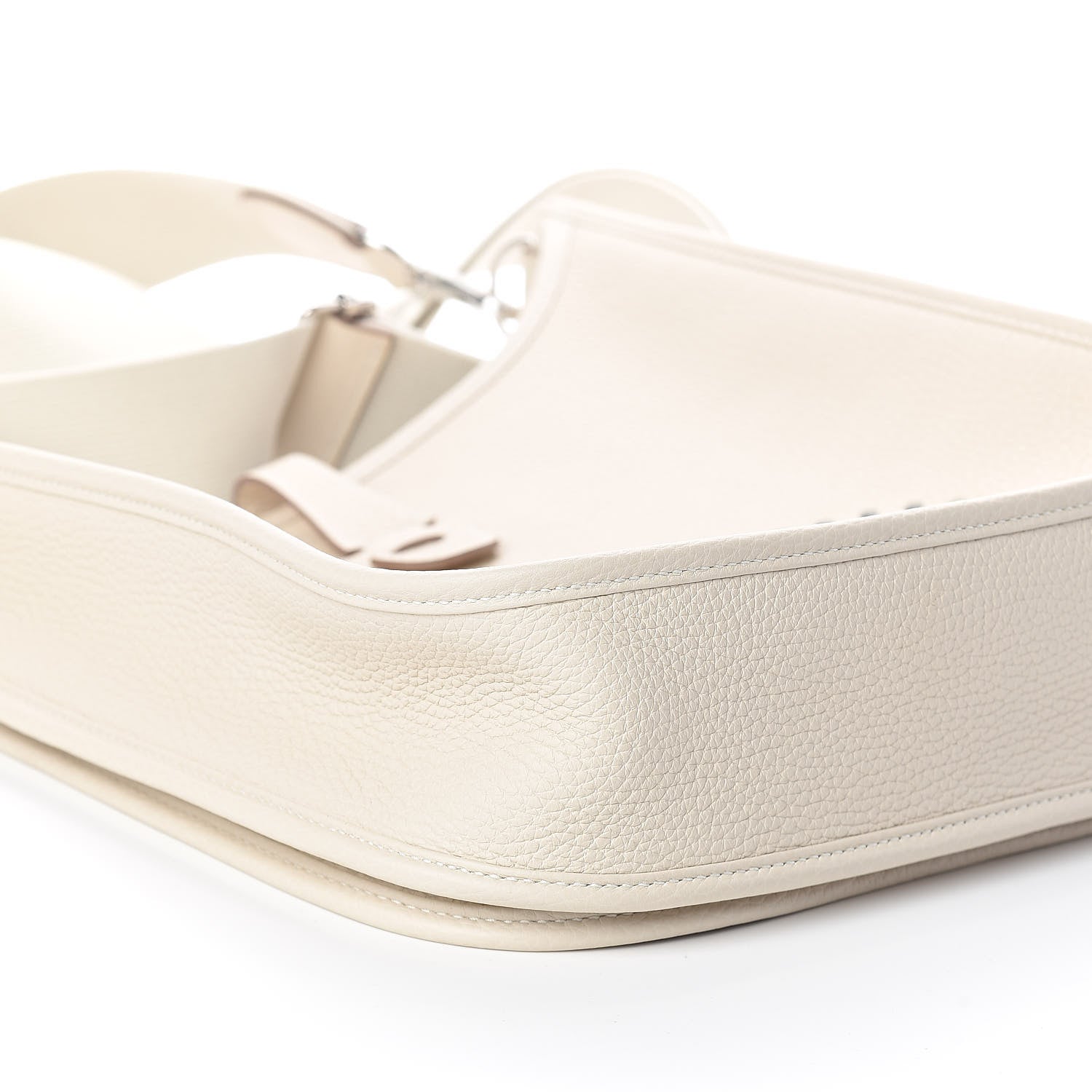 Hermes Taurillon Clemence Evelyne III PM Craie 9 of 10