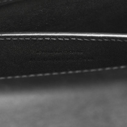 Saint Laurent Smooth Calfskin Medium Classic Monogram Kate Tassel Satchel Black 6 of 12