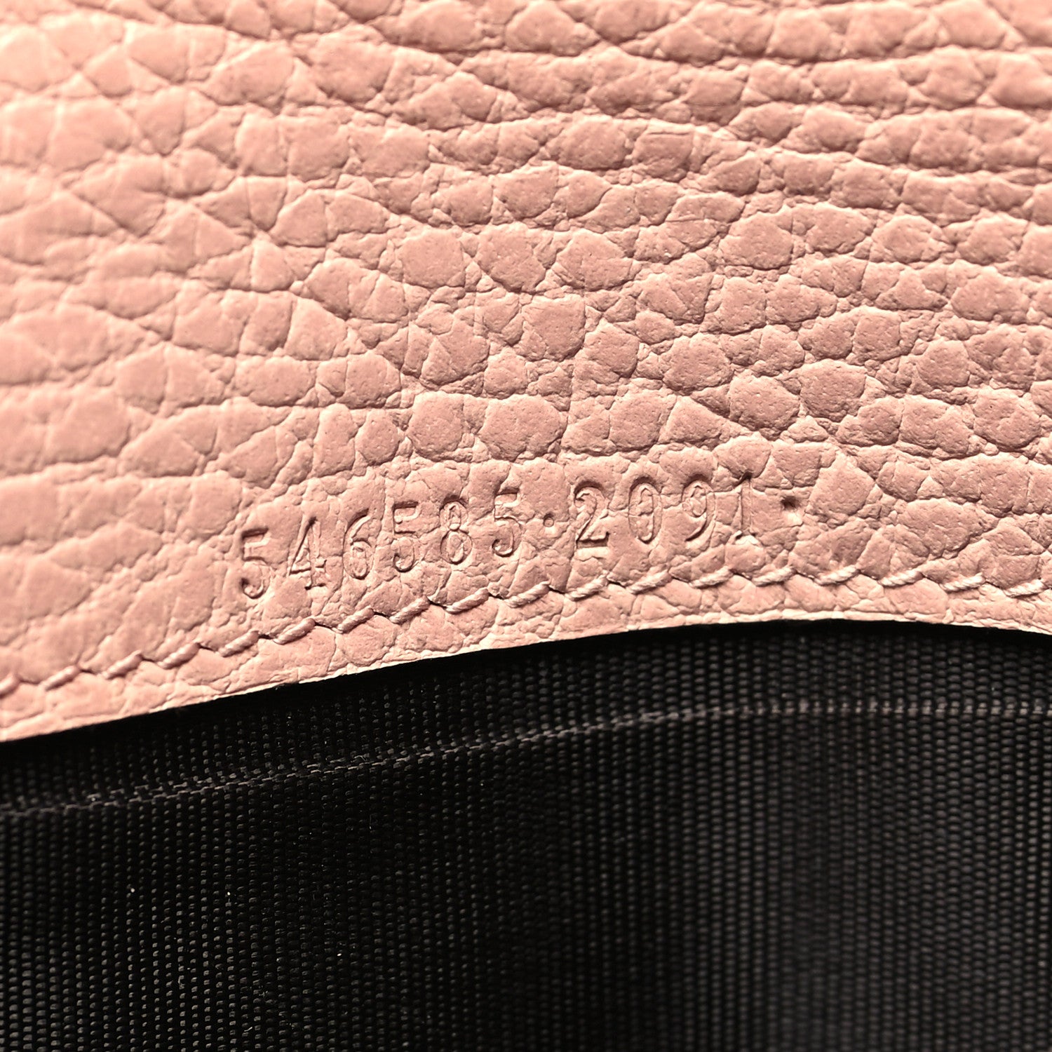 Gucci Dollar Calfskin Petite GG Marmont Wallet Chain Perfect Pink 8 of 17
