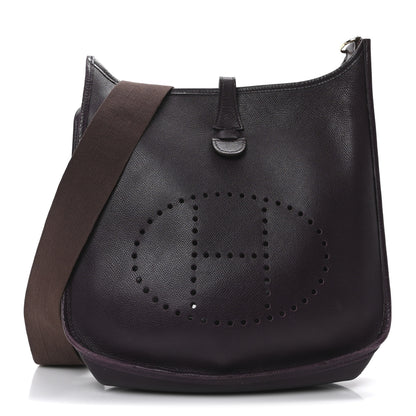 Hermes Epsom Evelyne II PM Violet 1 of 9