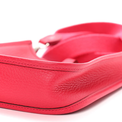 Hermes Taurillon Clemence Evelyne TPM Rose Extreme 10 of 11