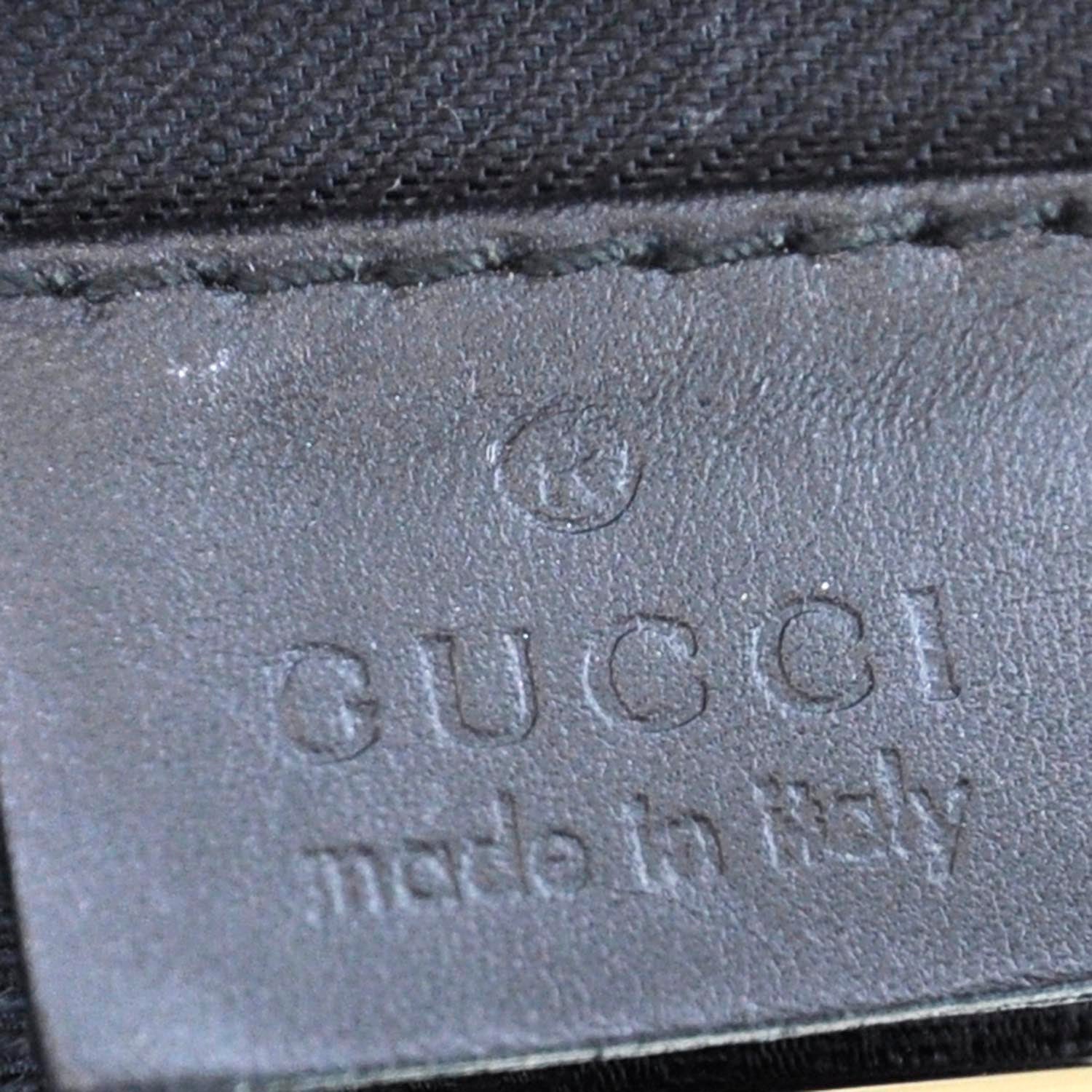 Gucci Monogram Boat Pochette Black 8 of 10