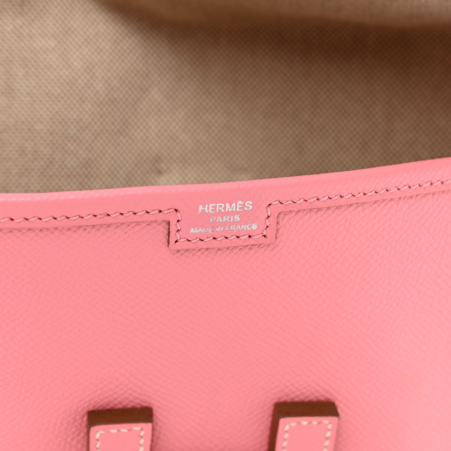 Epsom Jige PM Clutch Rose Confetti