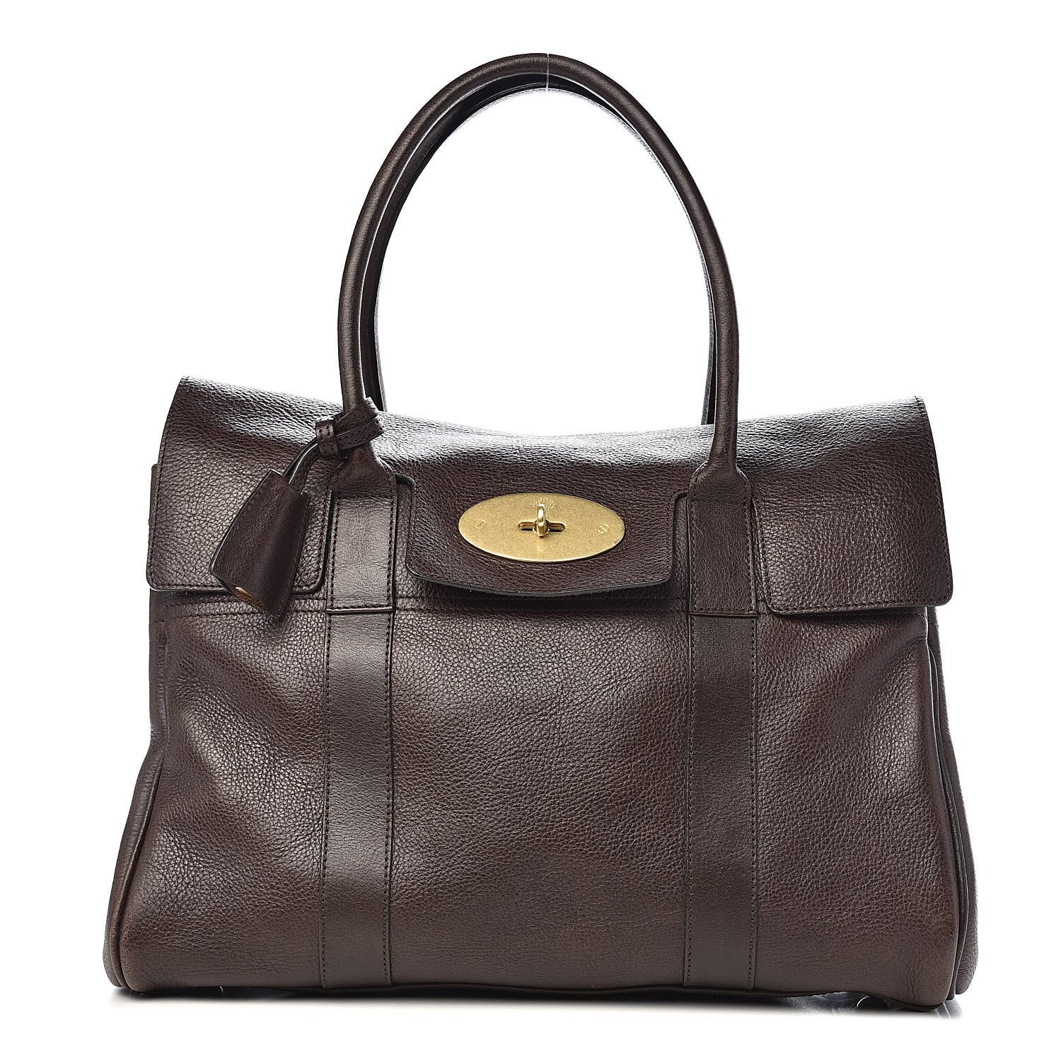Mulberry Natural Leather Bayswater Chocolate 1 of 15