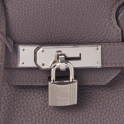 Hermes Togo Birkin 30 Etain 22 of 31