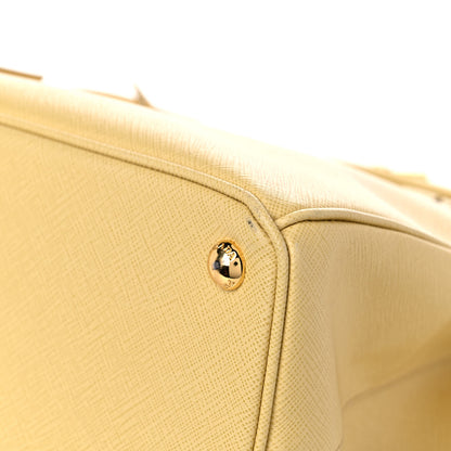 Prada Saffiano Medium Galleria Double Zip Tote Ginestra 8 of 19