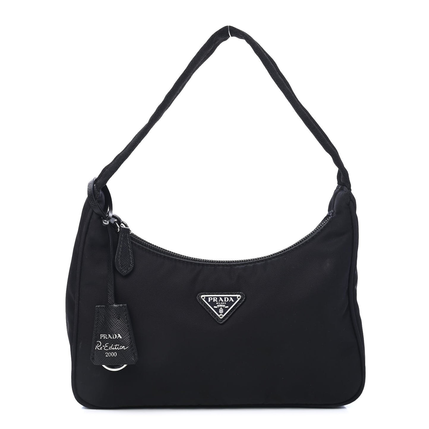 Tessuto Nylon Mini Re-Edition 2000 Bag Black