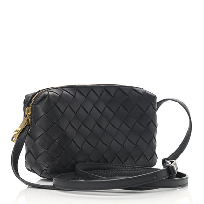 Bottega Veneta Nappa Intrecciato Nodini Mini Crossbody Black 3 of 9