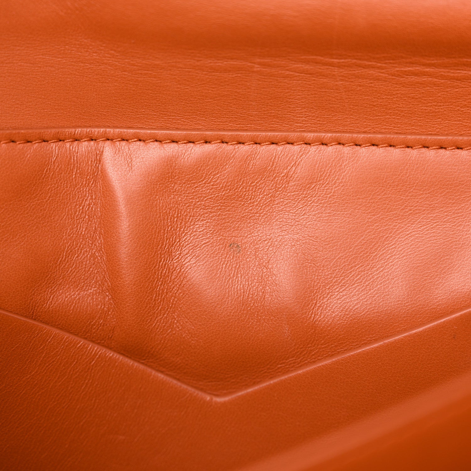 Bottega Veneta Calfskin Mount Envelope Bag Maple 12 of 13