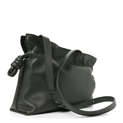 Loewe Nappa Medium Flamenco Knot Bag Dark Khaki 3 of 9
