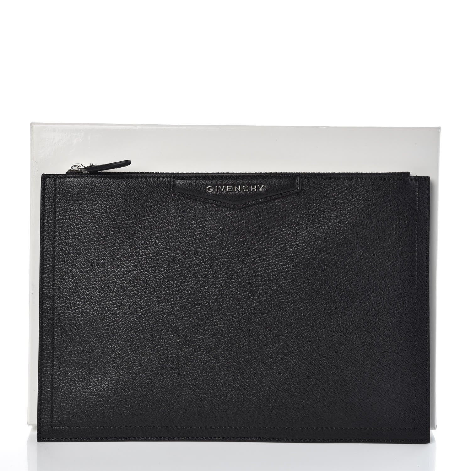 Givenchy Sugar Goatskin Large Antigona Pouch Black 8 of 8