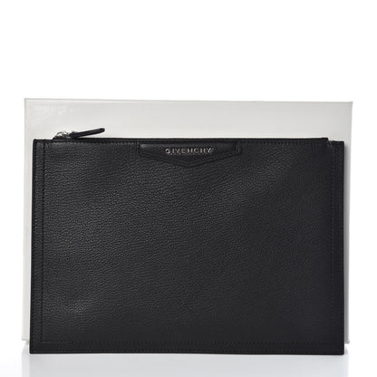Givenchy Sugar Goatskin Large Antigona Pouch Black 8 of 8