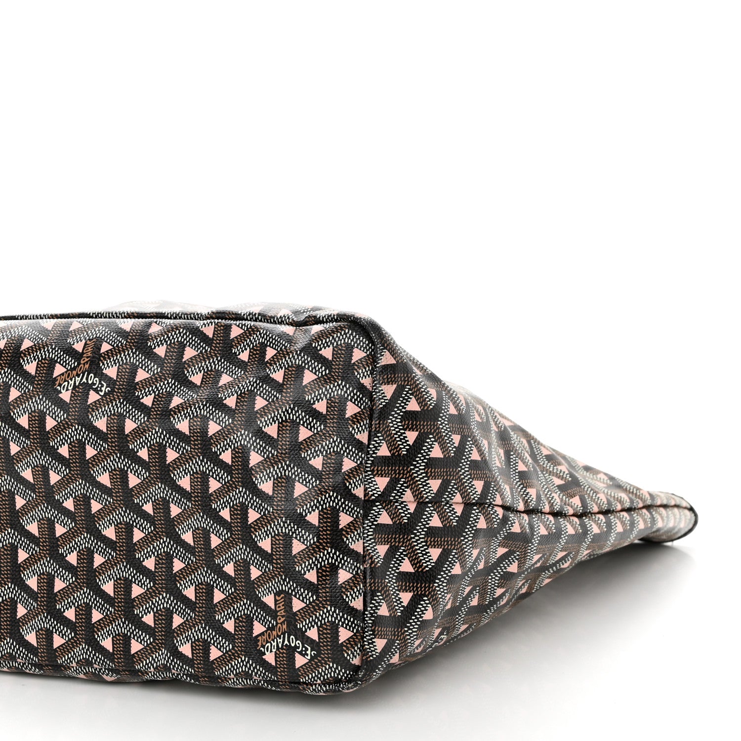 Goyard Goyardine Saint Louis Claire Voie PM Black Pink 11 of 13