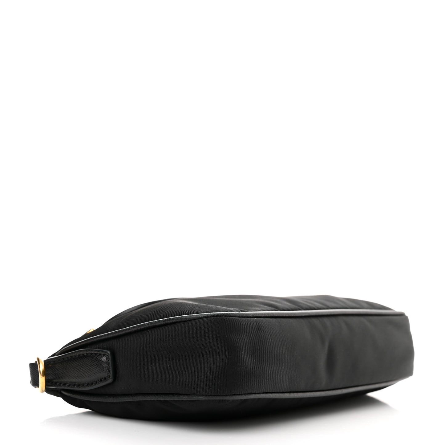 Tessuto Nylon Saffiano Crossbody Bag Black