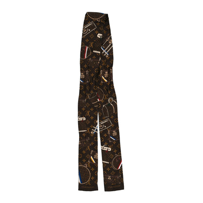 Louis Vuitton Silk Monogram Trunks Bandeau 2 of 4