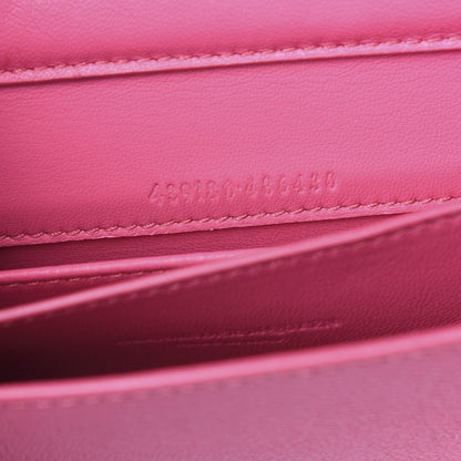 Alexander McQueen Calfskin Insignia Pouch Pink 5 of 10