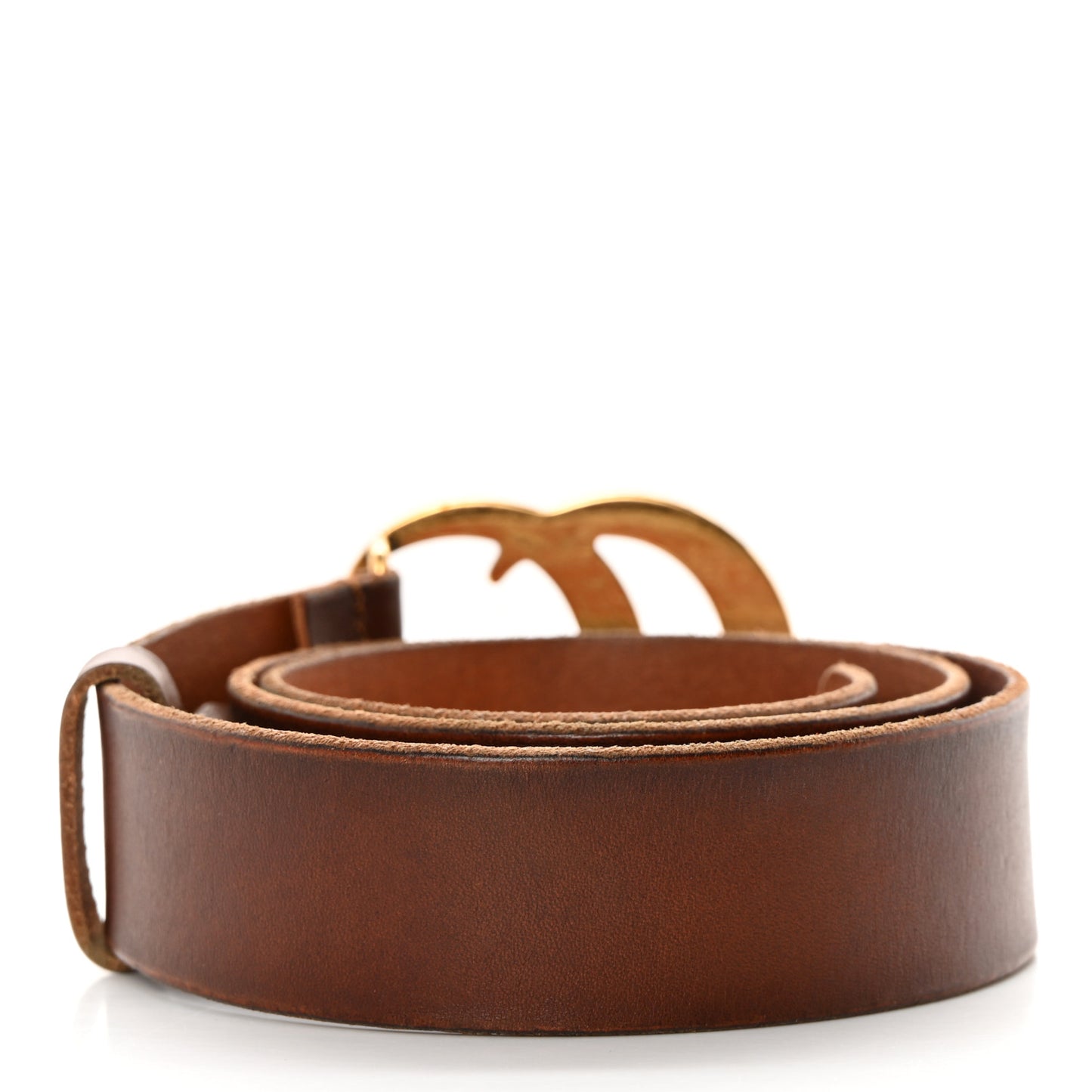 Faded Calfskin Double G 40mm Belt 80 32 Cuir