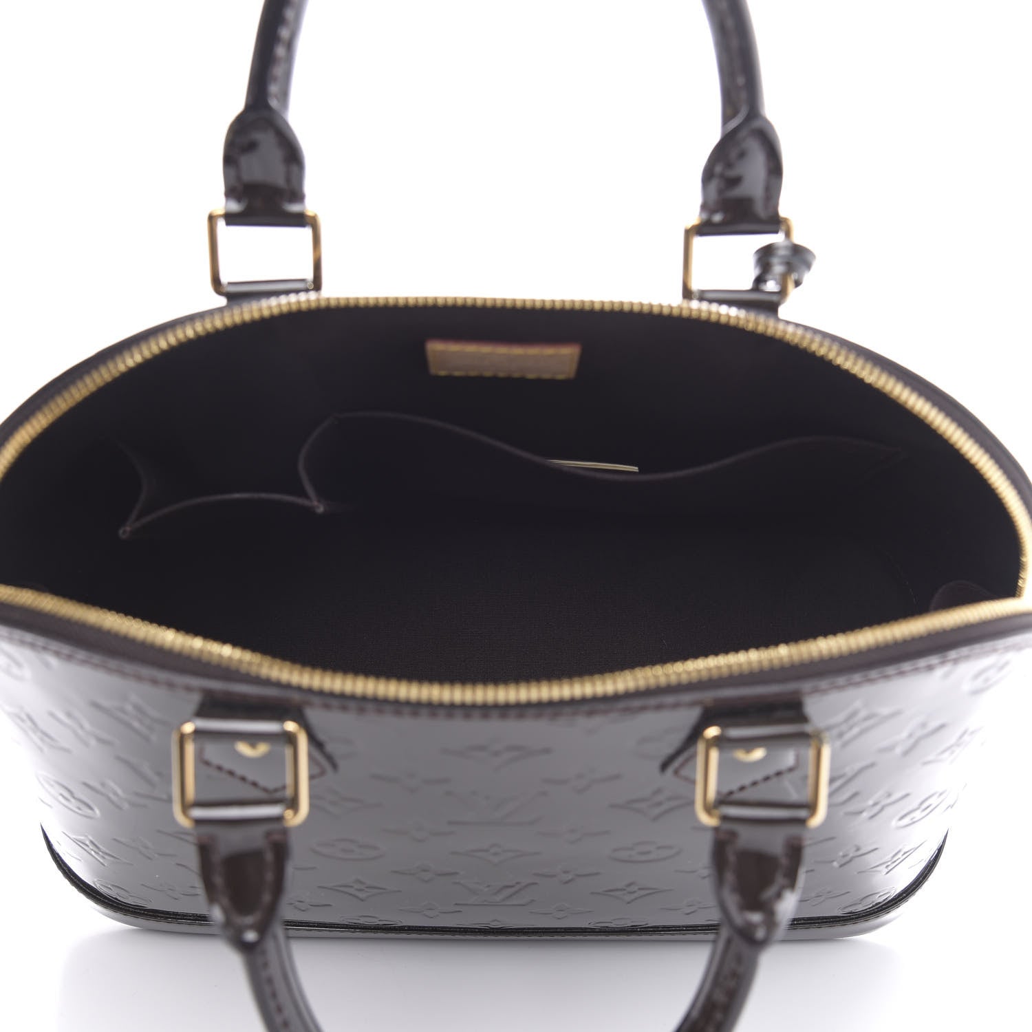 Louis Vuitton Vernis Alma PM Terre D'Ombre 5 of 8