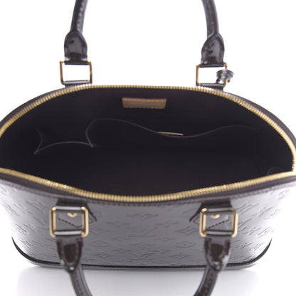 Louis Vuitton Vernis Alma PM Terre D'Ombre 5 of 8