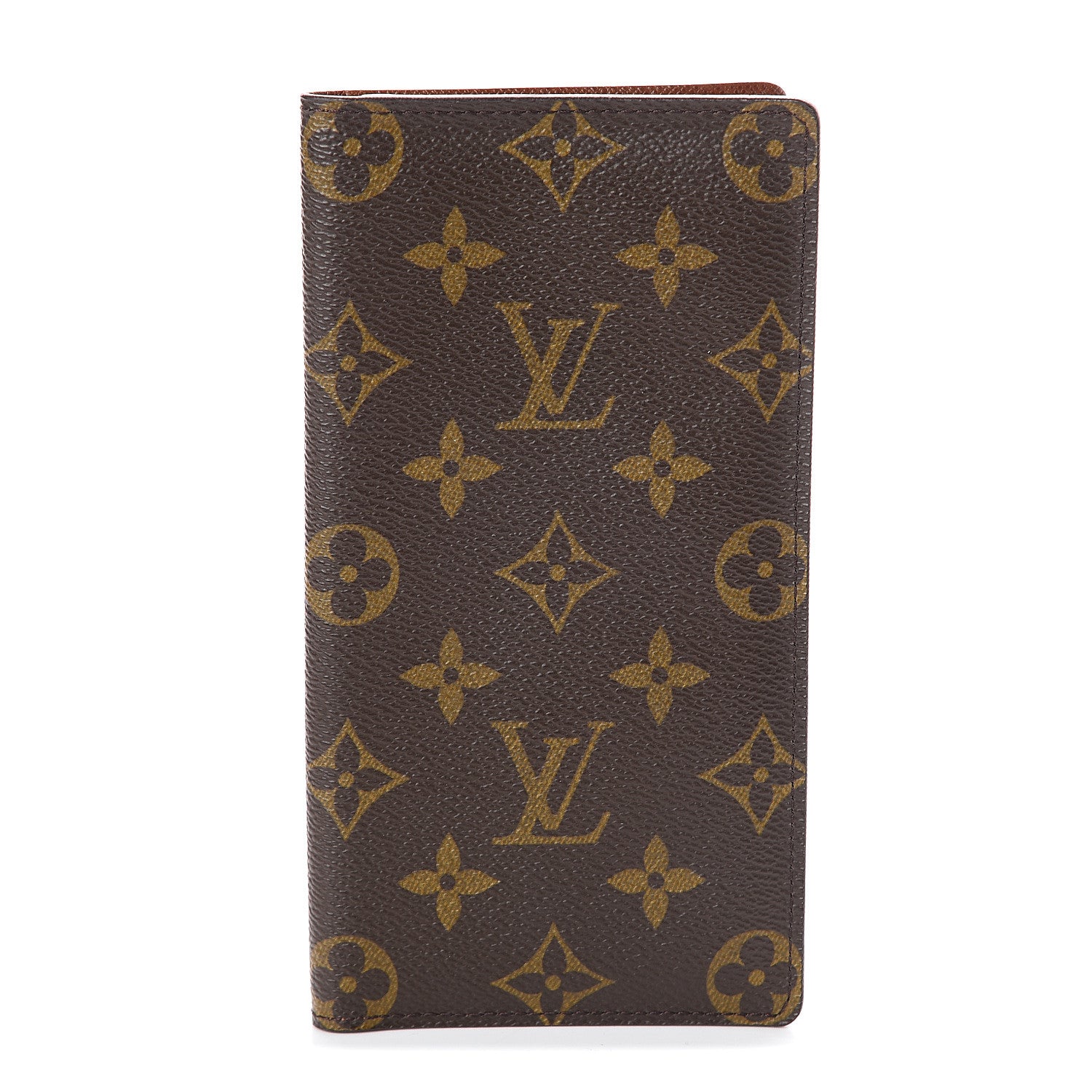 Louis Vuitton Monogram Porte Valeurs Checkbook Wallet 1 of 5