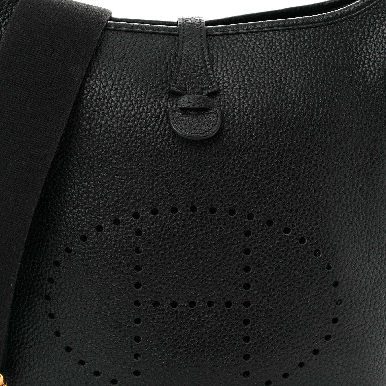 Hermes Taurillon Clemence EVELYNE III PM Black 8 of 11