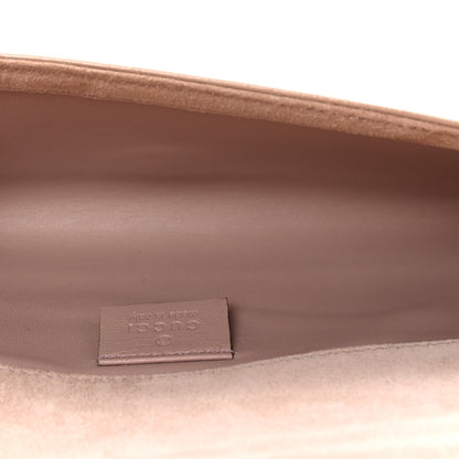 Gucci Patent Microguccissima Small Broadway Clutch Dark Cipria 5 of 8