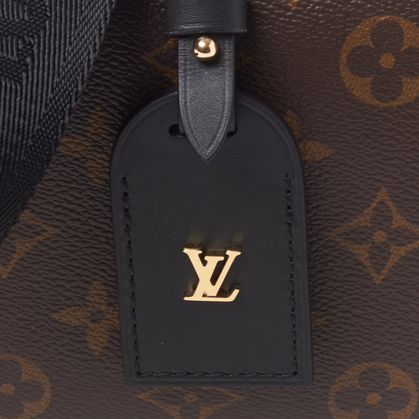 Monogram Petite Malle Souple Black