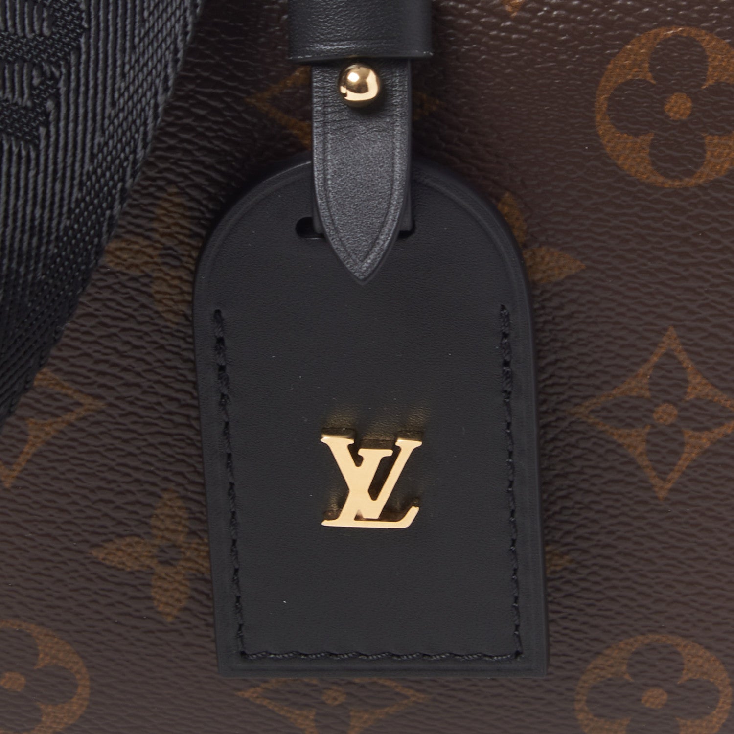 Louis Vuitton Monogram Petite Malle Souple Black 7 of 9