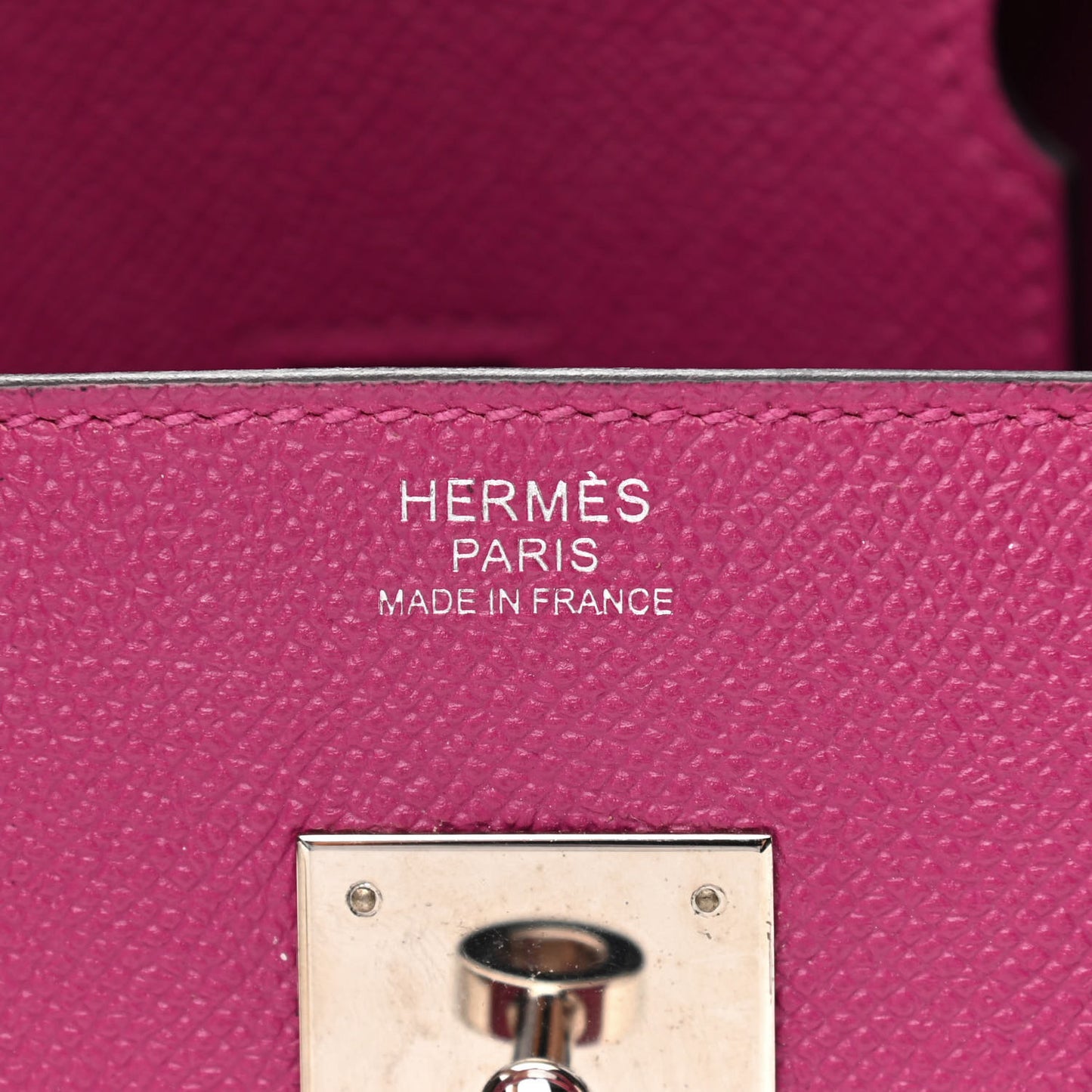 Epsom Birkin 30 Rose Pourpre