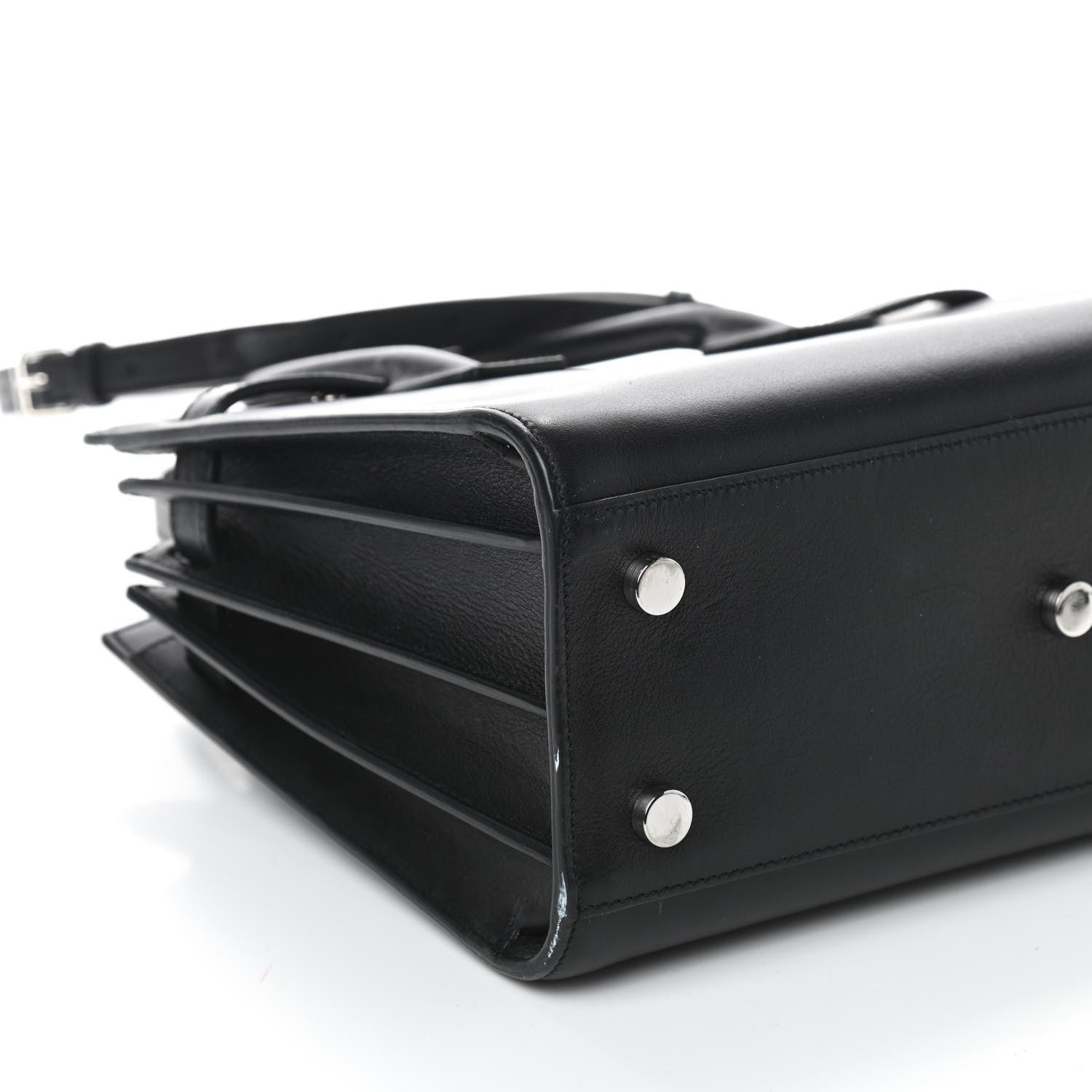 Saint Laurent Calfskin Patchwork Baby Sac De Jour Black Multi 9 of 10
