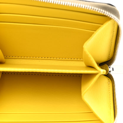 Celine Grained Calfskin Compact Zipped Wallet Souris 4 of 7