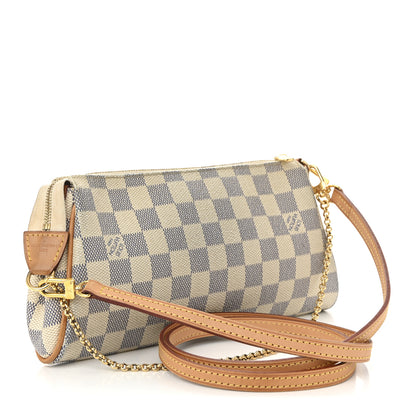 Louis Vuitton Damier Azur Eva Clutch 3 of 10