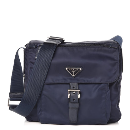 Prada Nylon Vela Messenger Baltico 1 of 9