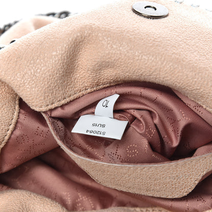 Stella McCartney Shaggy Deer Mini Falabella Fold Over Tote Powder 8 of 12