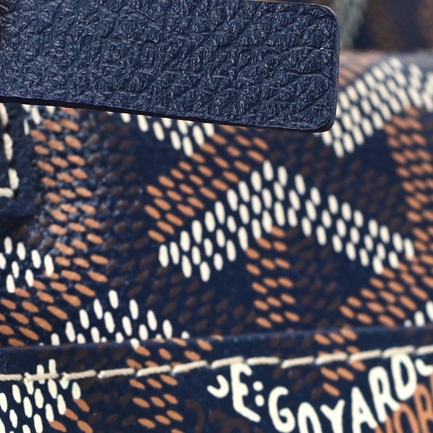 Goyard Goyardine Saint Louis GM Navy 8 of 13