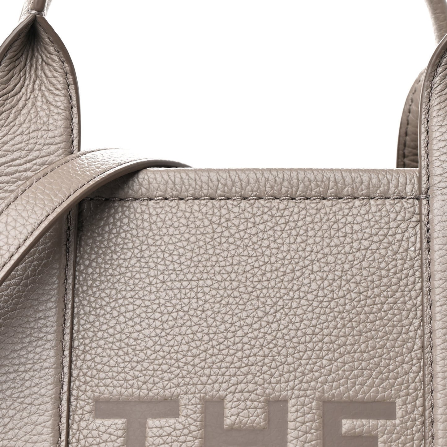 Grained Calfskin Medium The Tote Bag Cement