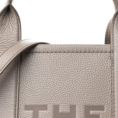 Marc Jacobs Grained Calfskin Medium The Tote Bag Cement 9 of 11
