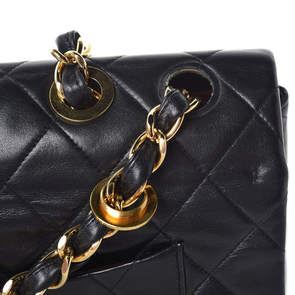 Chanel Lambskin Quilted XL Jumbo Single Flap Black 10 of 14