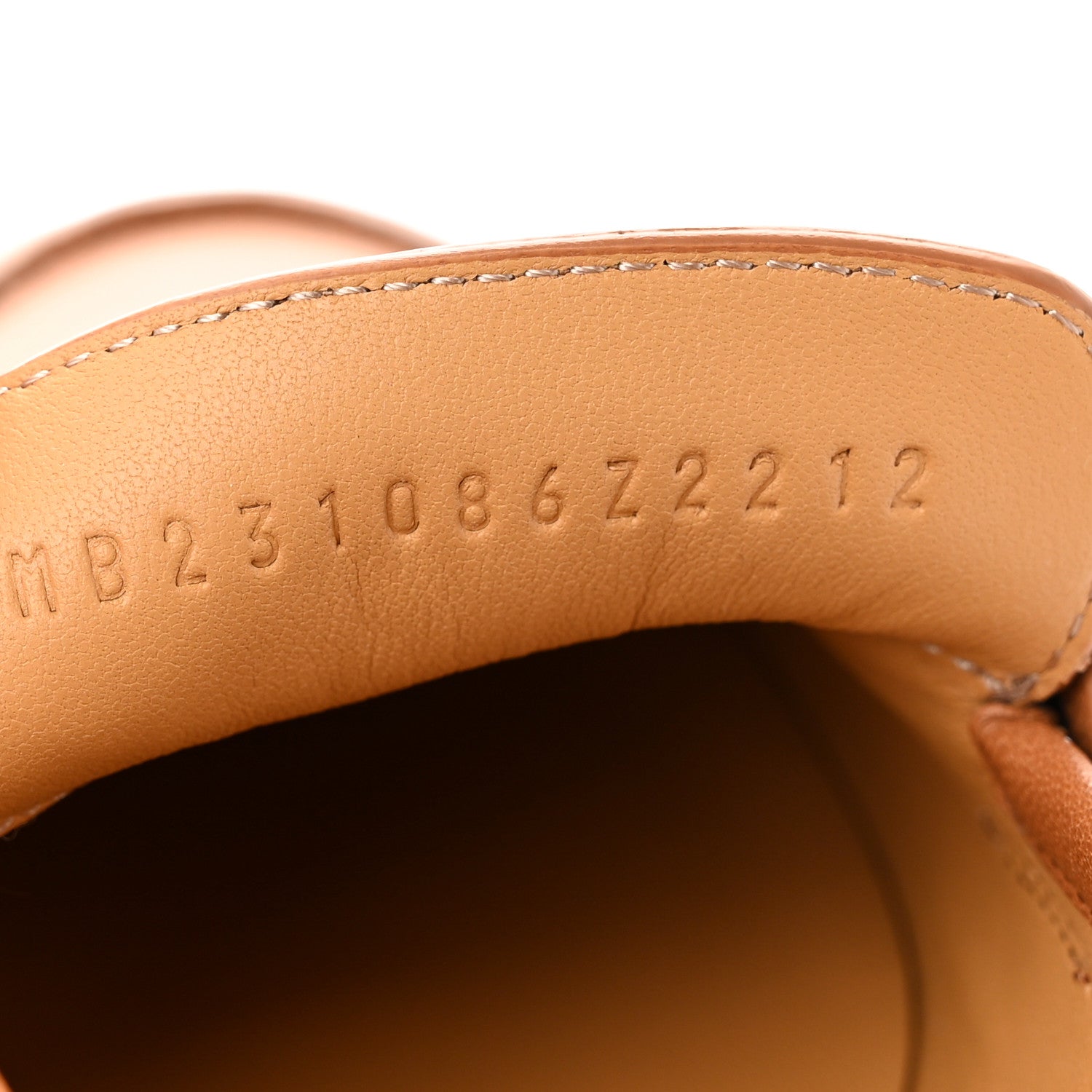 Hermes Calfskin Colette Loafer 37.5 Naturel 8 of 9