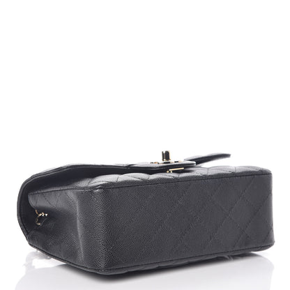 Chanel Caviar Quilted Mini Rectangular Flap Black 4 of 11